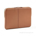 Top quality Genuine leather laptop sleeve 13'' laptop case